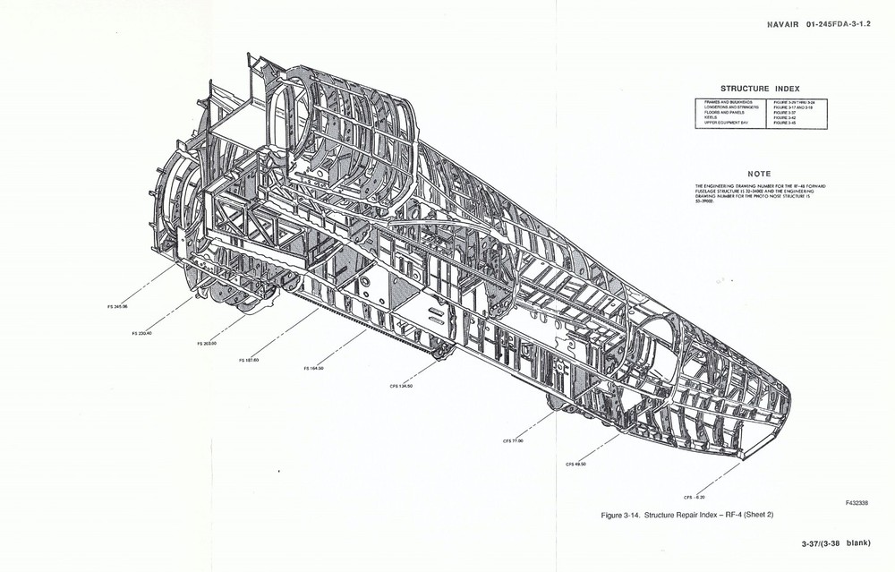 F-4 Phantom II (Navy) 1990 Structural Repair-Fixed Structure Flight Manual - CD