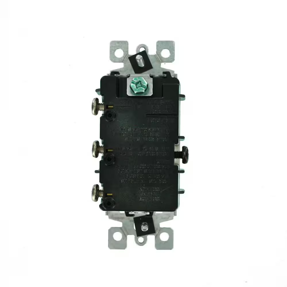 Decora 15 Amp 3-Rocker Combination Switch, White 1755-WS