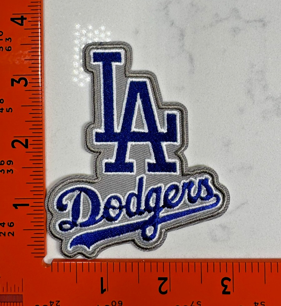 Los Angeles Dodgers Embroidered Iron-On / Sew-On Patch – Official Style Team