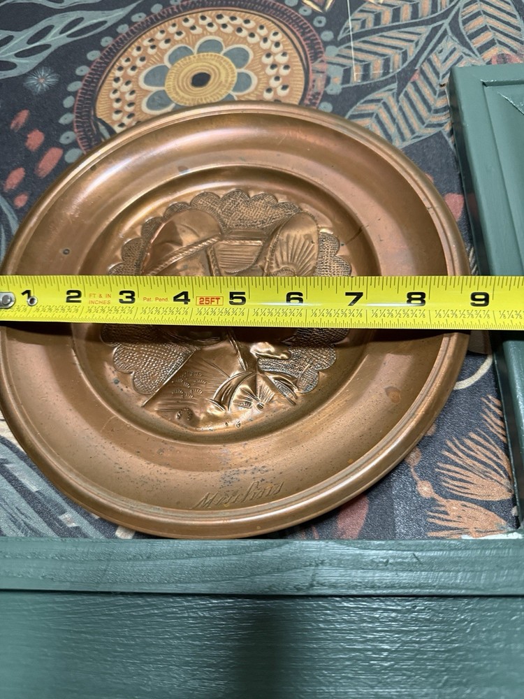 Old World Charm Copper Plates.