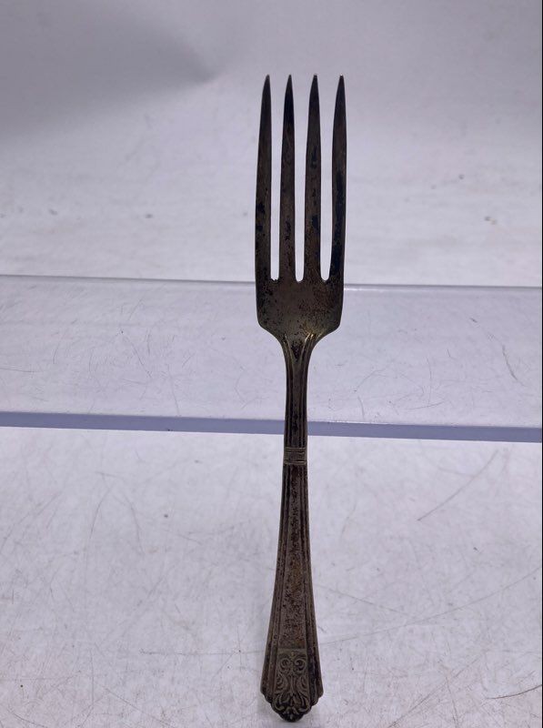 Silver Plated Collectible Spoons And Forks Silverware Flatware Set