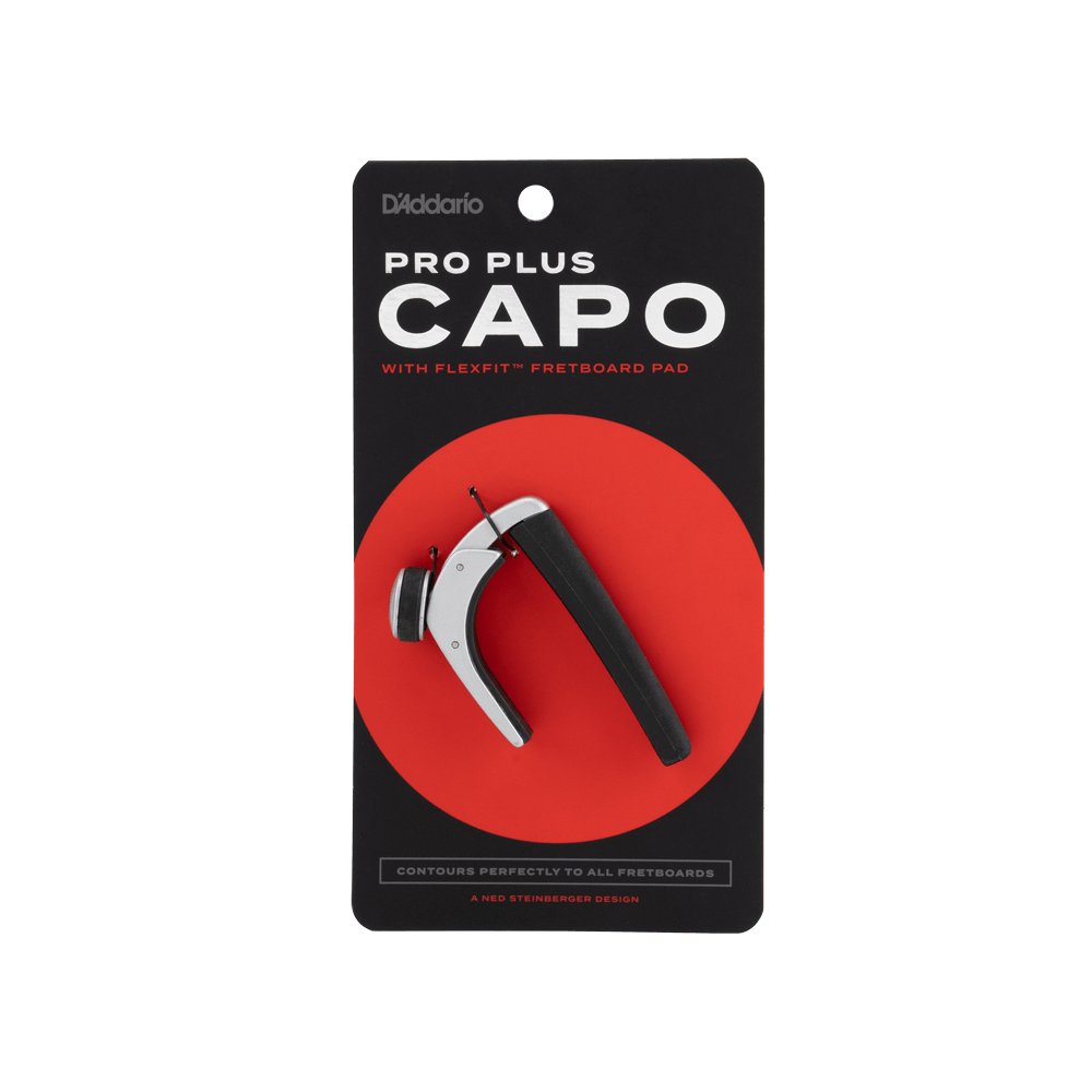 D'Addario Pro Plus Capo, Silver