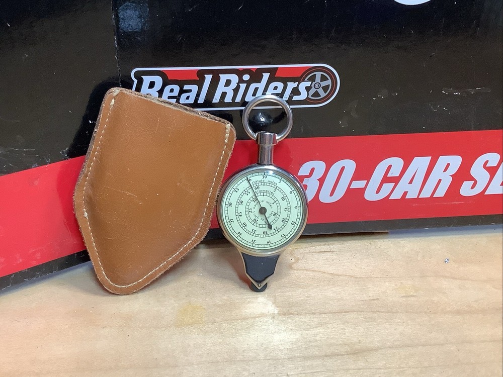 Hoffritz (New York) Dual Sided Vintage Compass Map Meter