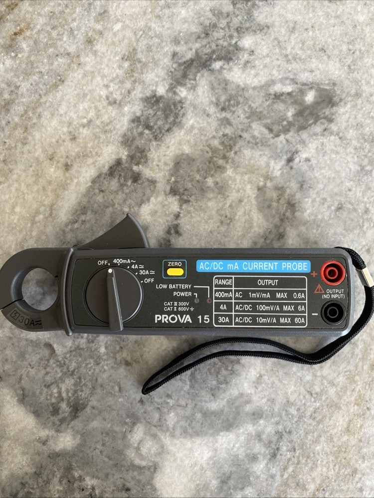 Prova DC/AC mA Current Probe Model 15