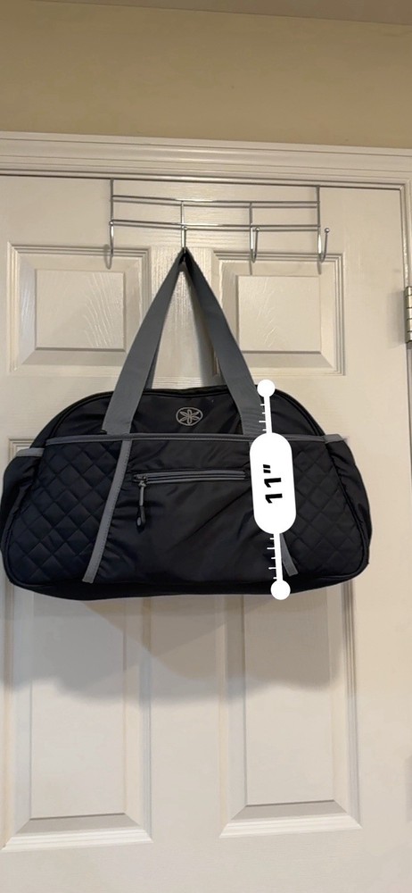 Gaiam Black Duffle Bag Size M