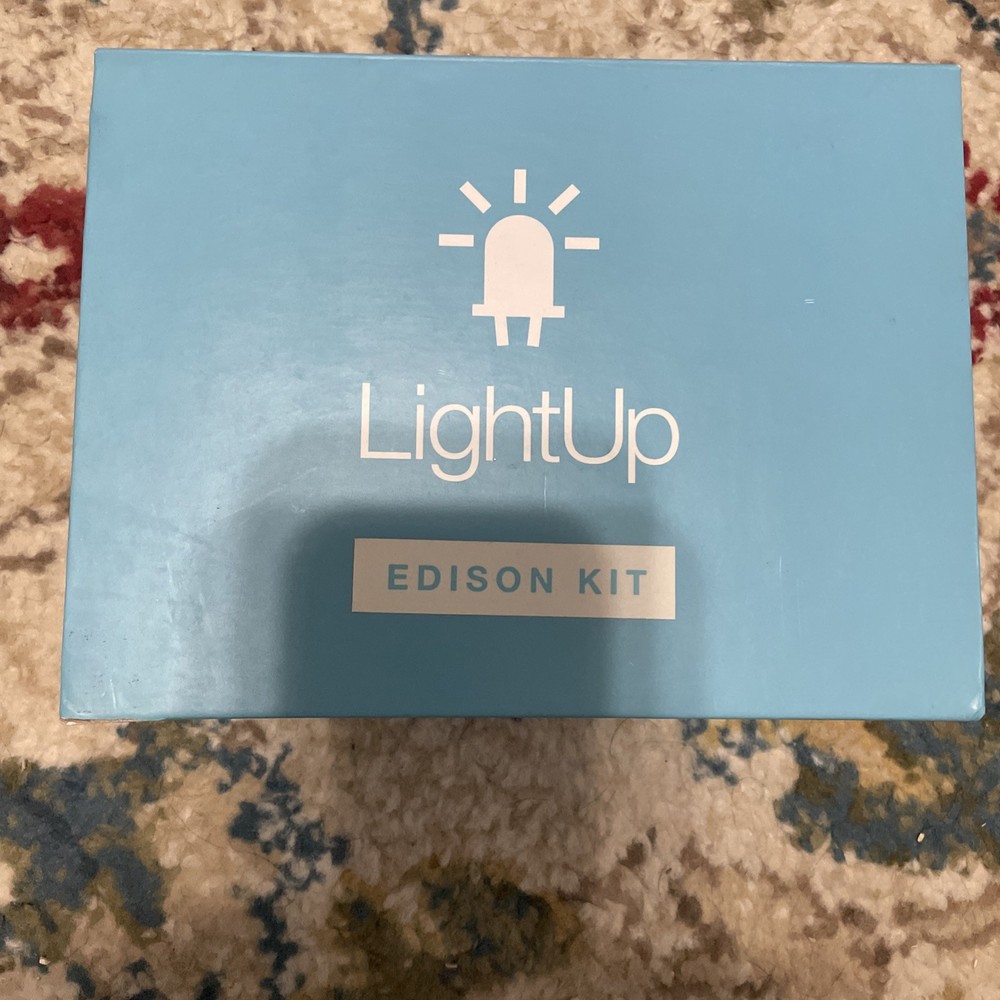 New 2015 Light Up Edison Kit Never Used Stored May Need New Battery