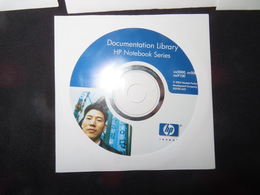 HP Windows XP SP1a Operating System CD Bundled w/Application Driver Recovery DVD