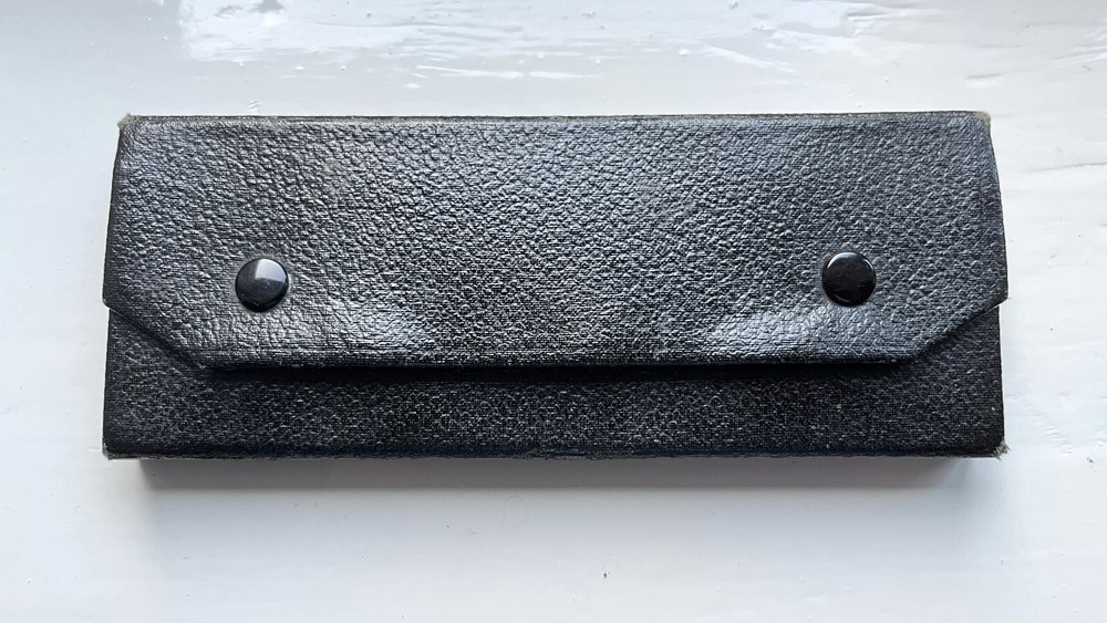 VINTAGE DRAUGHTSMAN TECHNICAL DRAWING COMPASS SET IN CASE ARCHITECT/ENGINEER