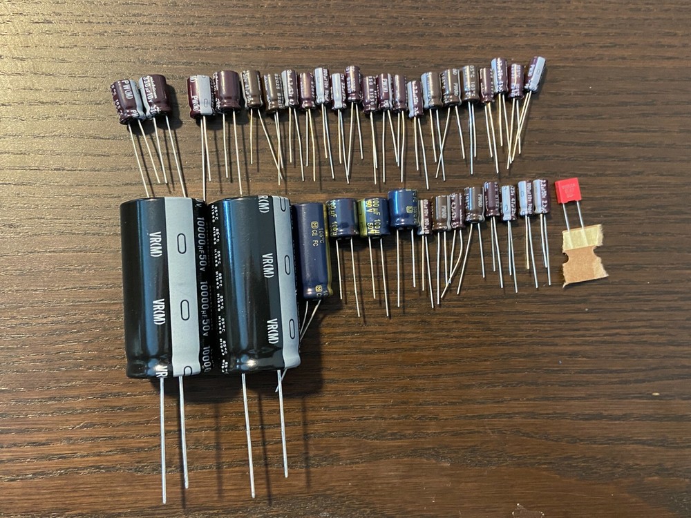 Marantz 1060B COMPLETE Recap Kit High-Quality Amplifier Capacitor Set