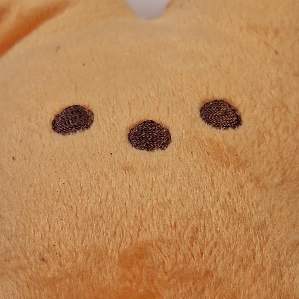 Authentic Peeps Orange 9” Stuffed Plush Easter Bunny Rabbit Soft Stuffed Animal