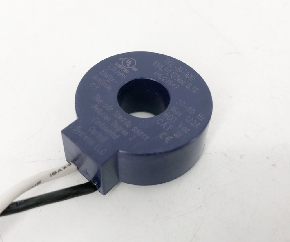 New CCS TCL-B-100 Current Transformer Solid Core 100A/0.333VAC 0.3% - No Box
