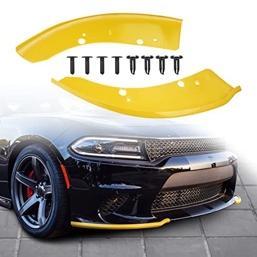 Front Bumper Lip Splitter Protector Compatible with Dodge Charger SRT