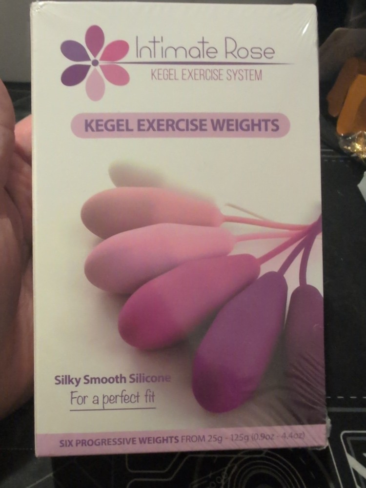 NEW Intimate Rose KEGEL SYSTEM Exercise Weights SEALED