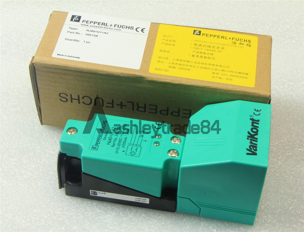 Pepperl + Fuchs New Inductive Sensor NJ40+U1+A2