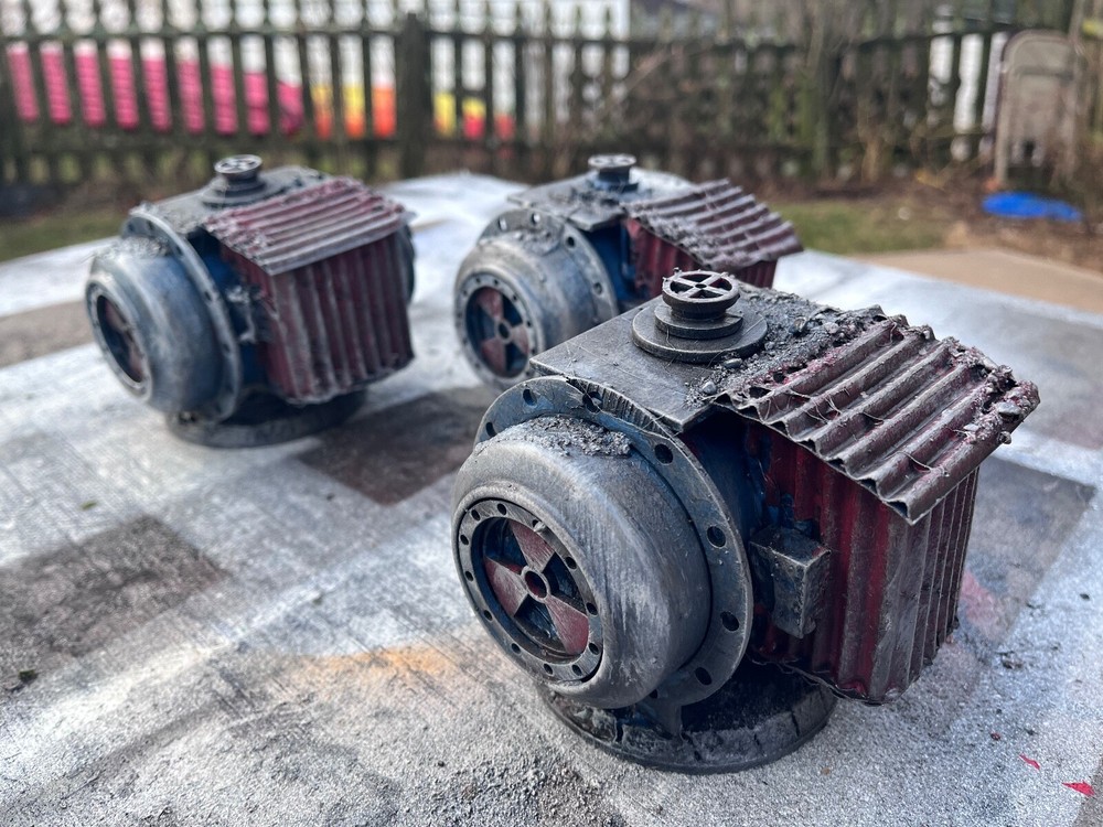 Sci-Fi Terrain pieces .31 – Tabletop Gaming scratch built.