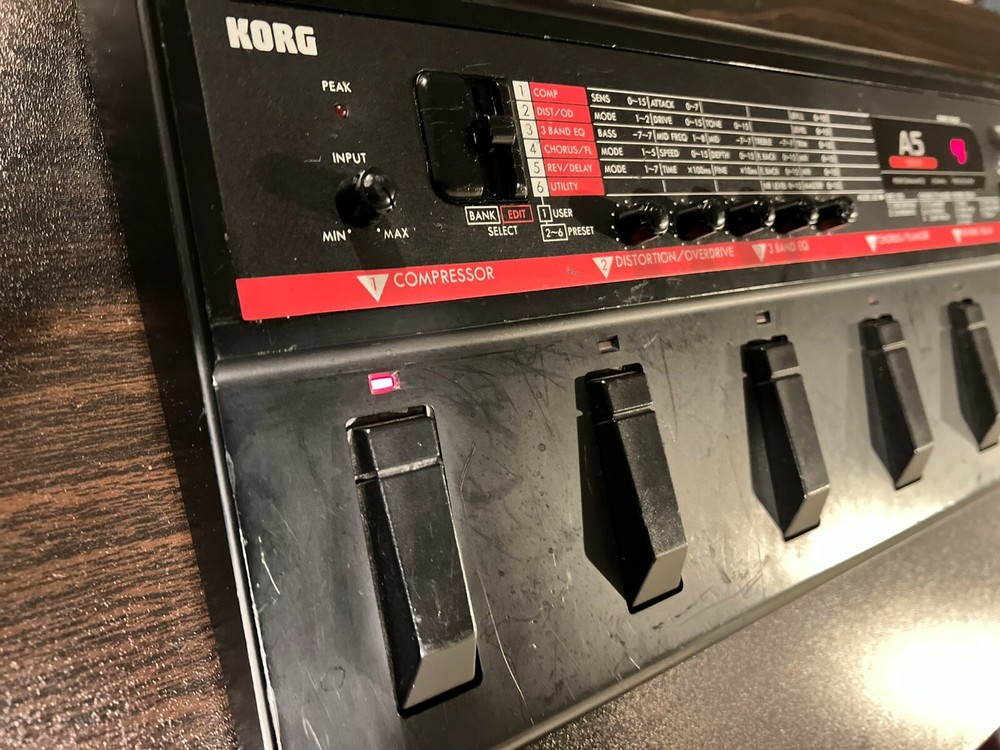 Korg A5 Bass Multi-FX Signal Processor Pedal - Used