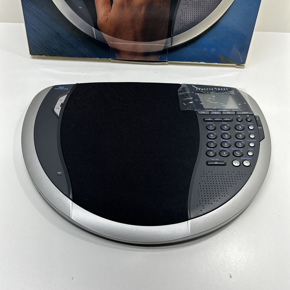 NOS-Sharper Image Multi-Purpose MousePad with Memo Recorder