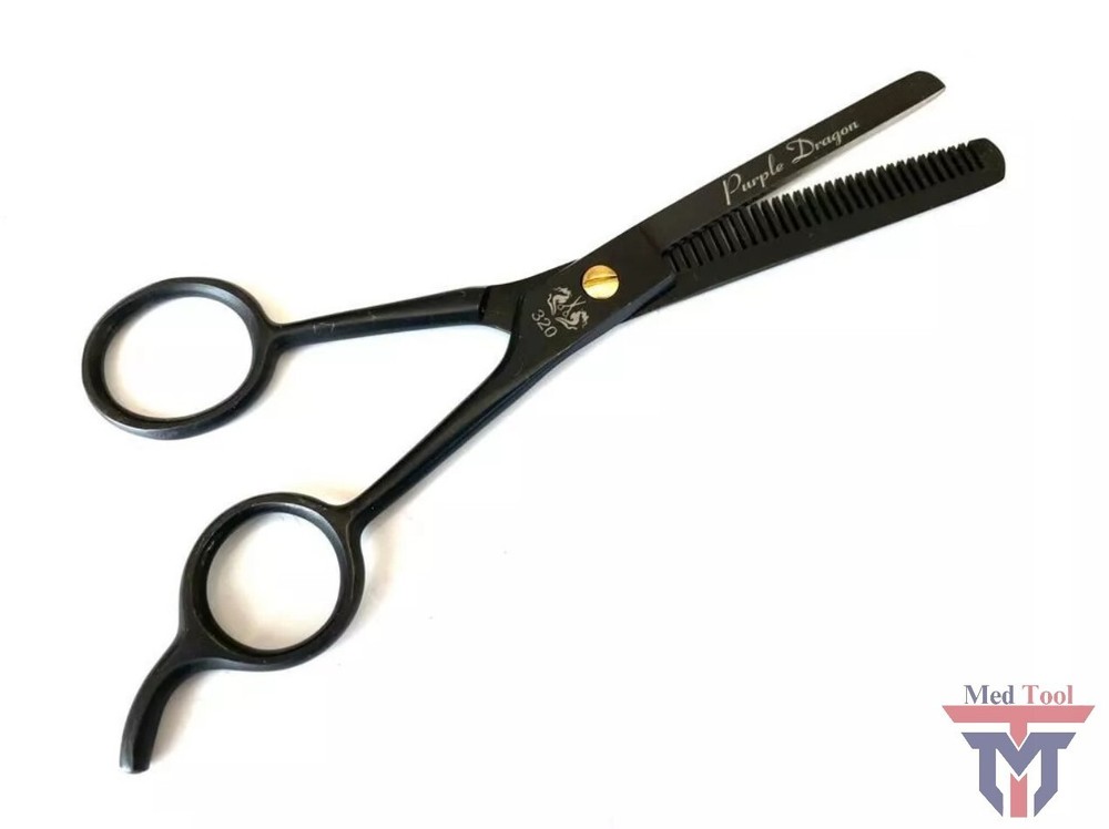 New 6.5" Single Edged Barber Thinning Shears Scissors