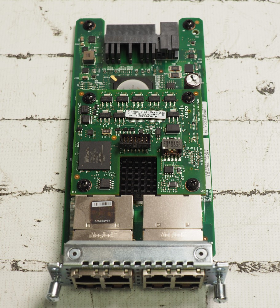 Cisco NIM-ES2-8-P 8-Port Gigabit Ethernet LAN Switch Network Interface Module