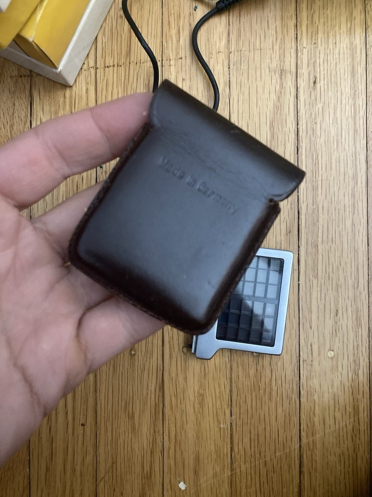 Leica M or Metraphot Exposure Light Meter Booster w Case