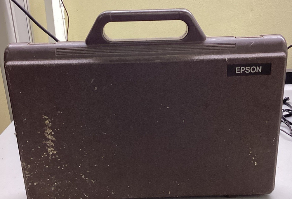 VINTAGE EPSON PORTABLE COMPUTER MODEL HX-20