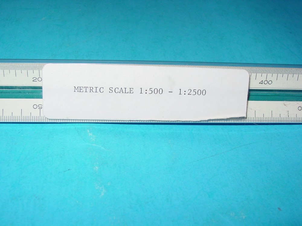 Pickett 237 Engineers Triangle Scale Rulers Japan