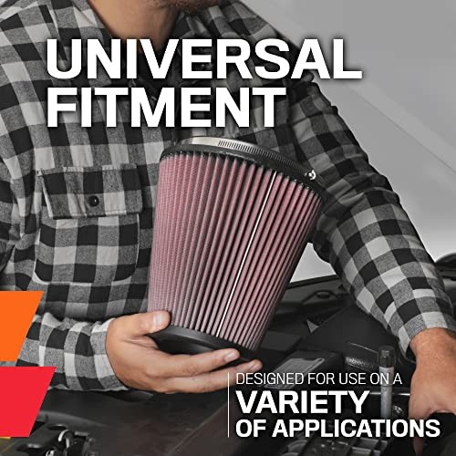 High-Flow Original Lifetime Universal Clamp-On Filter: Performance, Premium,