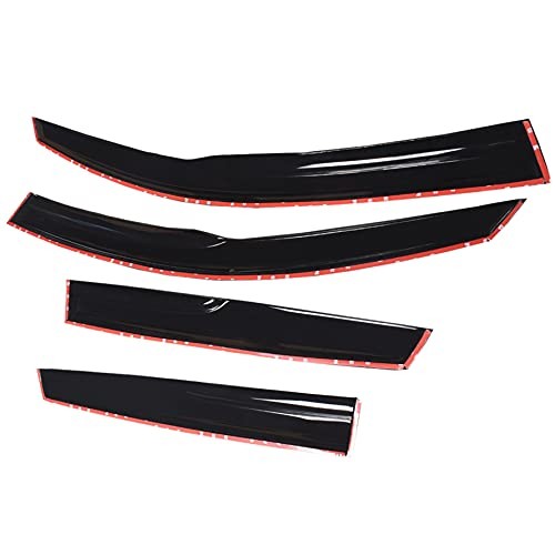 Side Window Visor Vent Rain Guard Deflector Replacement for 2004-2009 Mazda 3