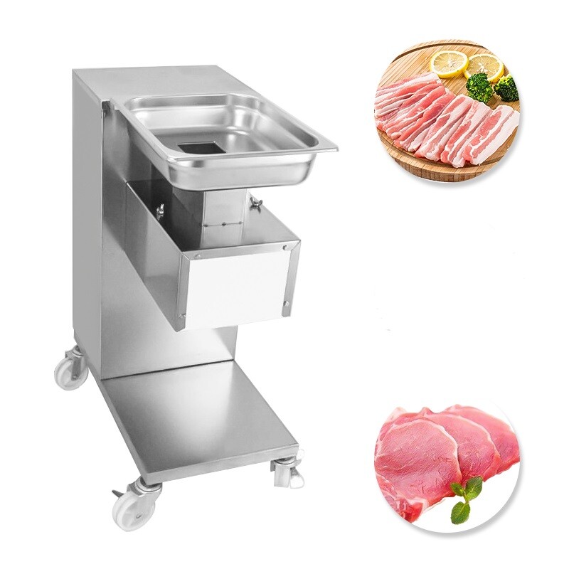 500KG Meat Cutting Machine Stainless Steel Commercial Meat Cutter Slicer