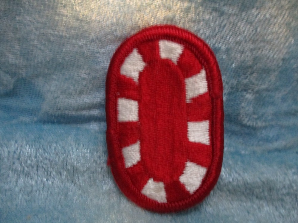 Military Oval Patch