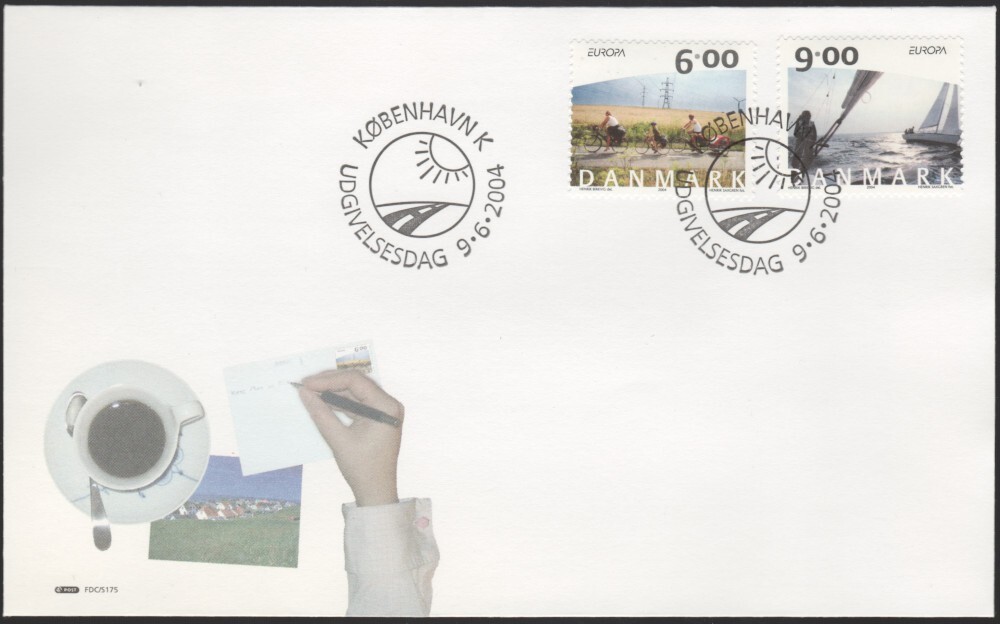 Denmark FDC 2004, Europa C.E.P.T., Holidays, mint