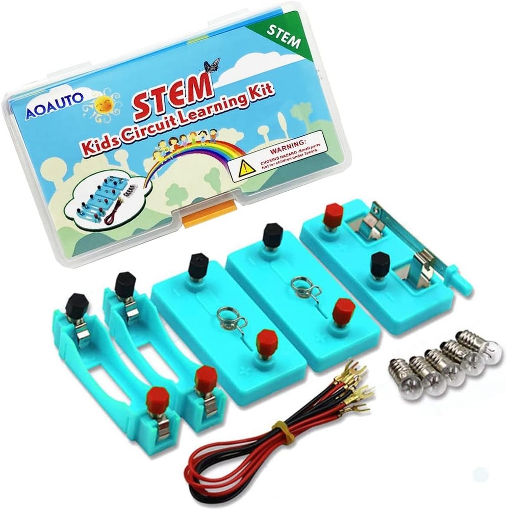 STEM Electric Circuit Kit for Kids - Educational Science Experiment Lab