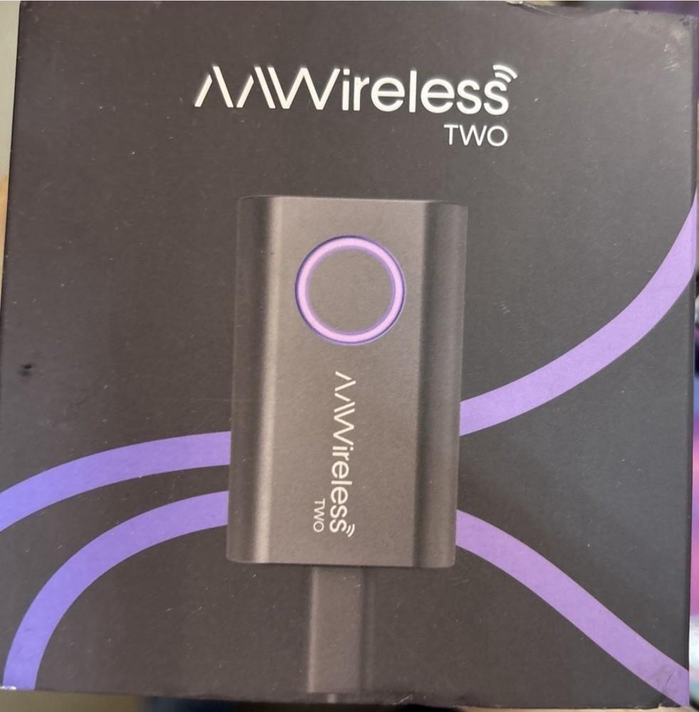 AAWireless Two Android Auto Wireless Adapter Convert Factory Wired Black