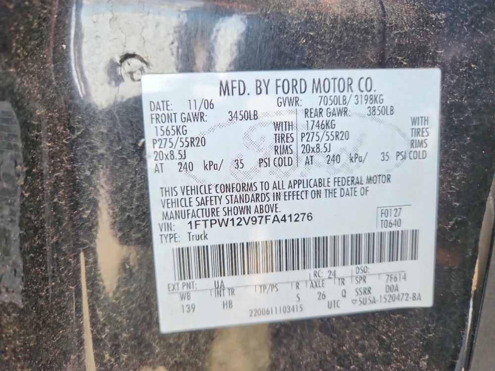 F150 2007 Glove Box 4977164