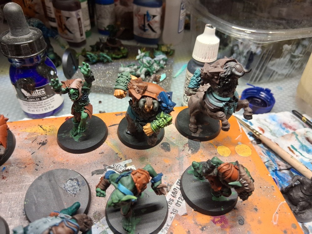 Chaos Dwarf Greebo Games Painted