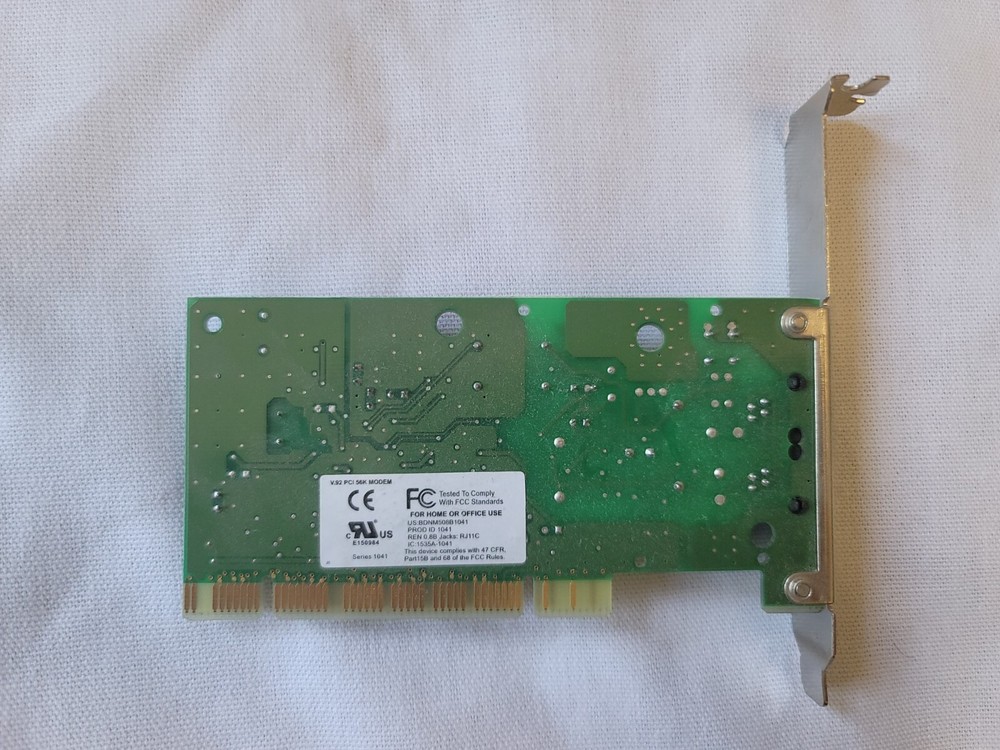 BP V.92 PCI 56K Modem - Used - As-Is