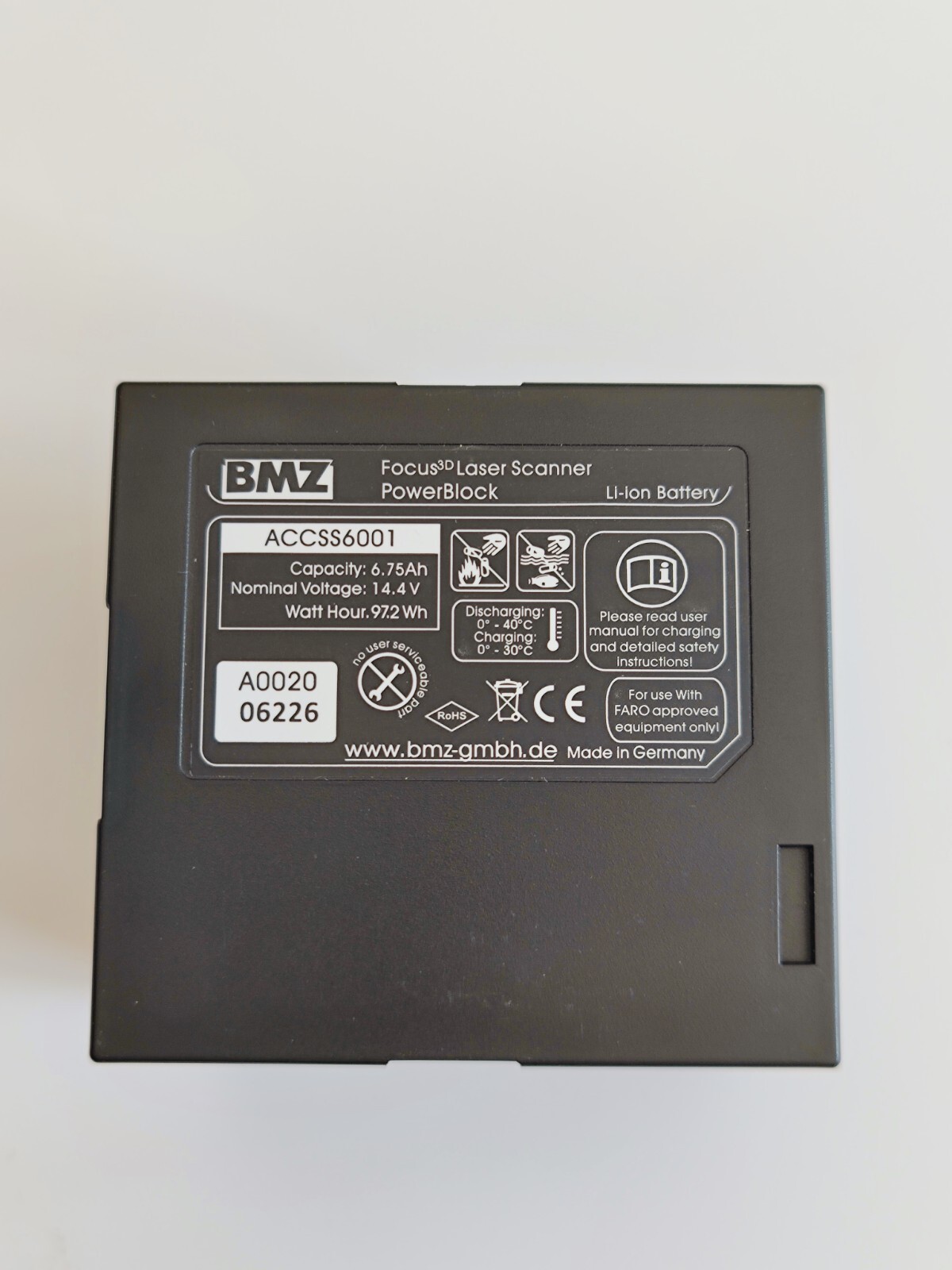 faro battery X120 S20 X330 , Faro Focus 3D Laser Scanner battery , Trimble TX5