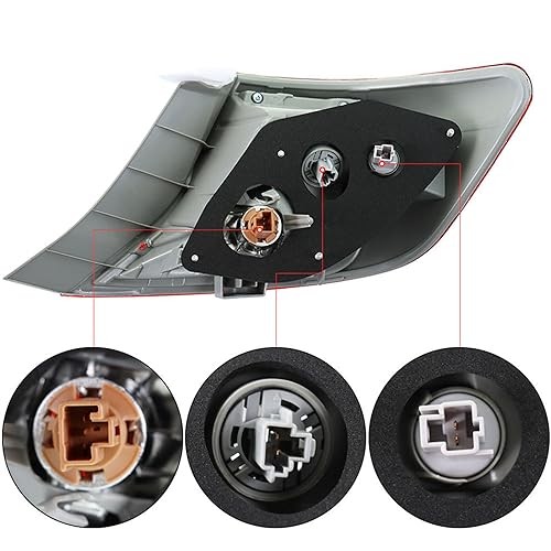 Tail Light Assembly Brake Lamp Left Driver Side Replacement for Camry 2012