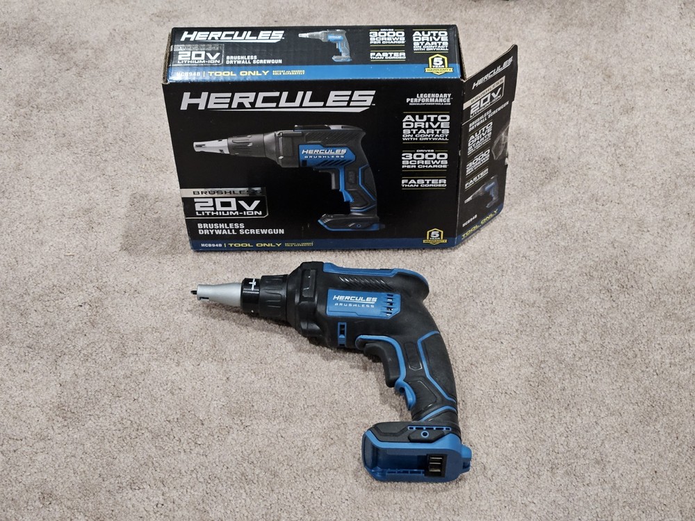 Hercules 20V Drywall Screwgun (Tool Only)