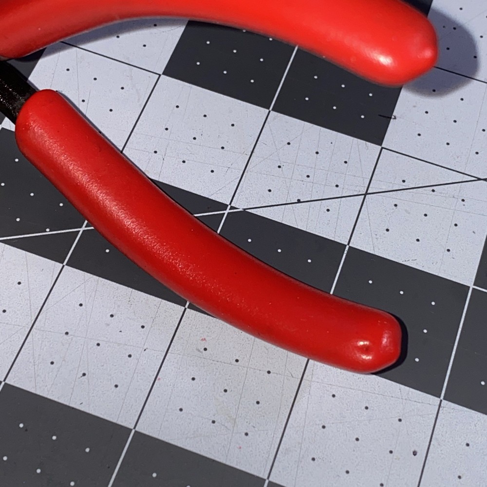 Snap-On Tools E712CG-E712ACG 6” Precision Electronic Needle Nose Pliers USA NICE