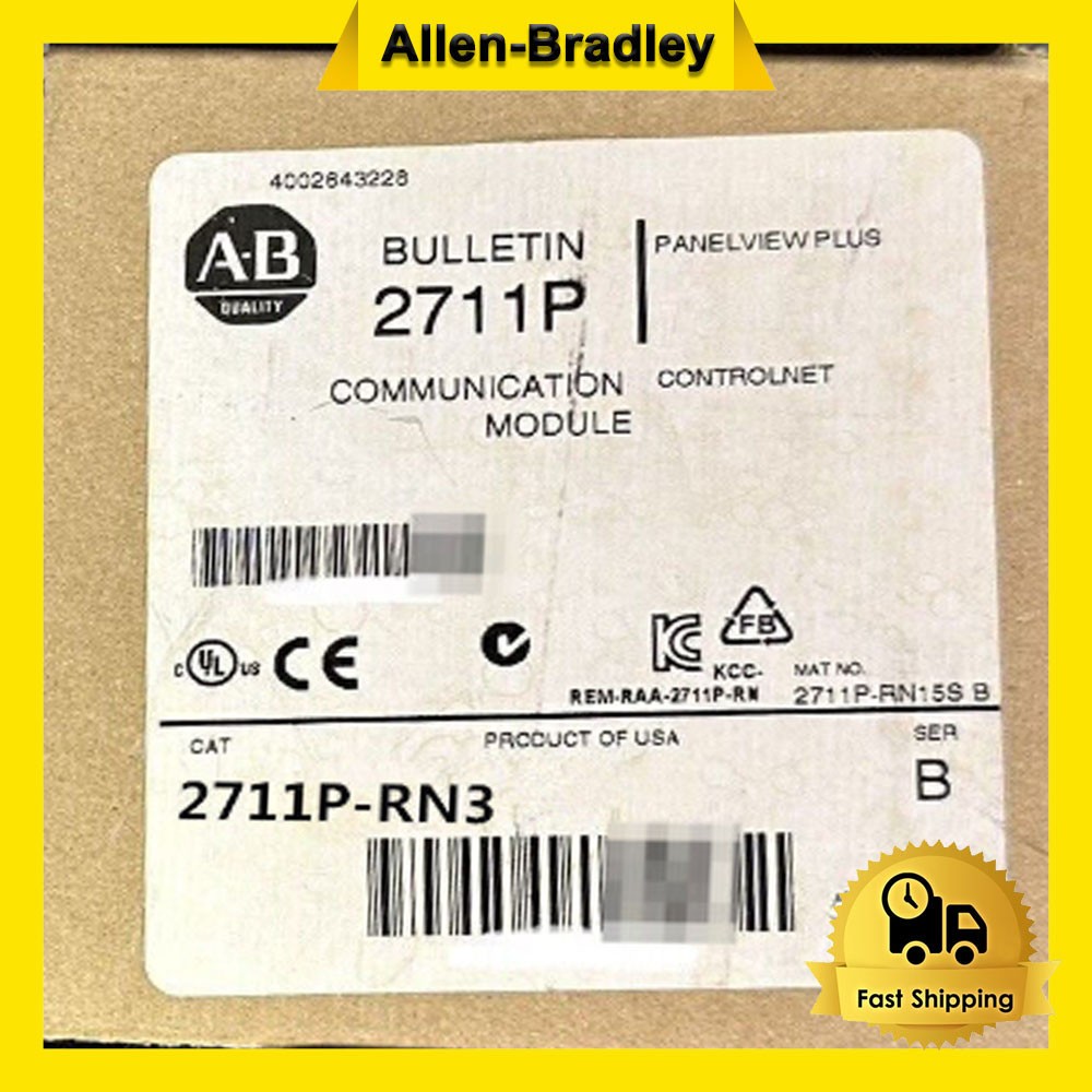 New Factory Sealed AB 2711P-RN3 PanelView Communication Module