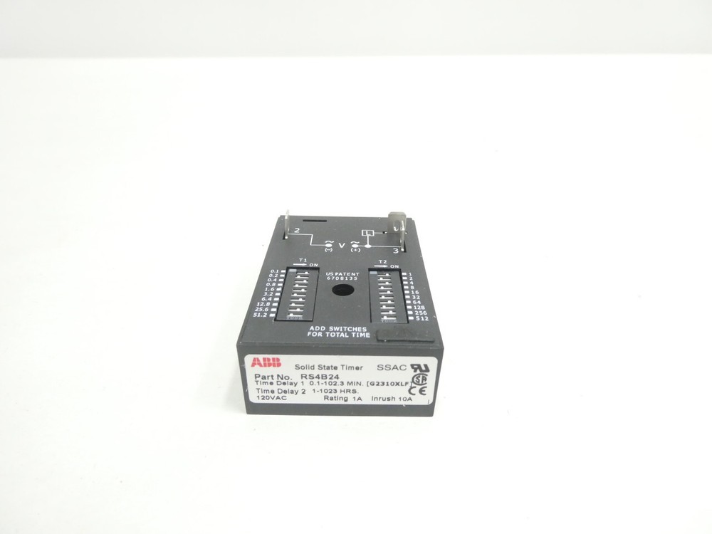 Ssac RS4B24 Solid State Timer 120v-ac