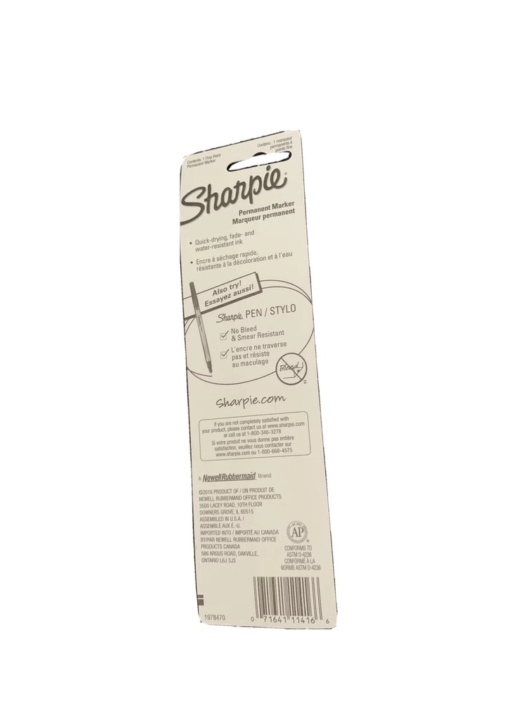 ORANGE Sharpie Fine Point Permanent Marker 1 Single NEW