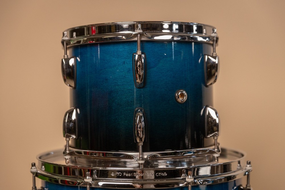 Pearl Session Custom Maple Marine Blue Fade Drum Set