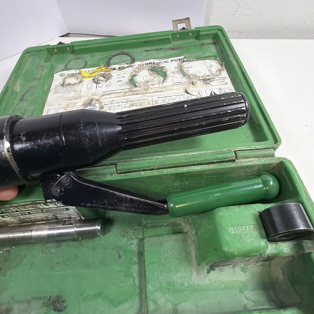 Greenlee 7804SB Hydraulic Punch Driver Quick-Draw