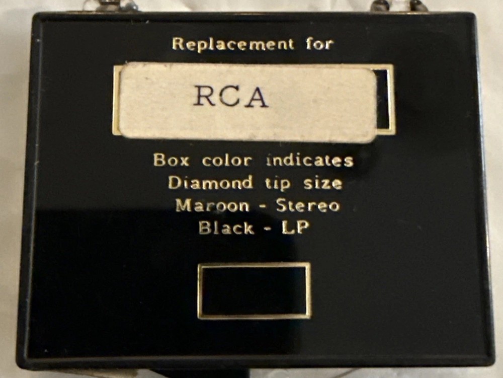 televex diamond needle RCA