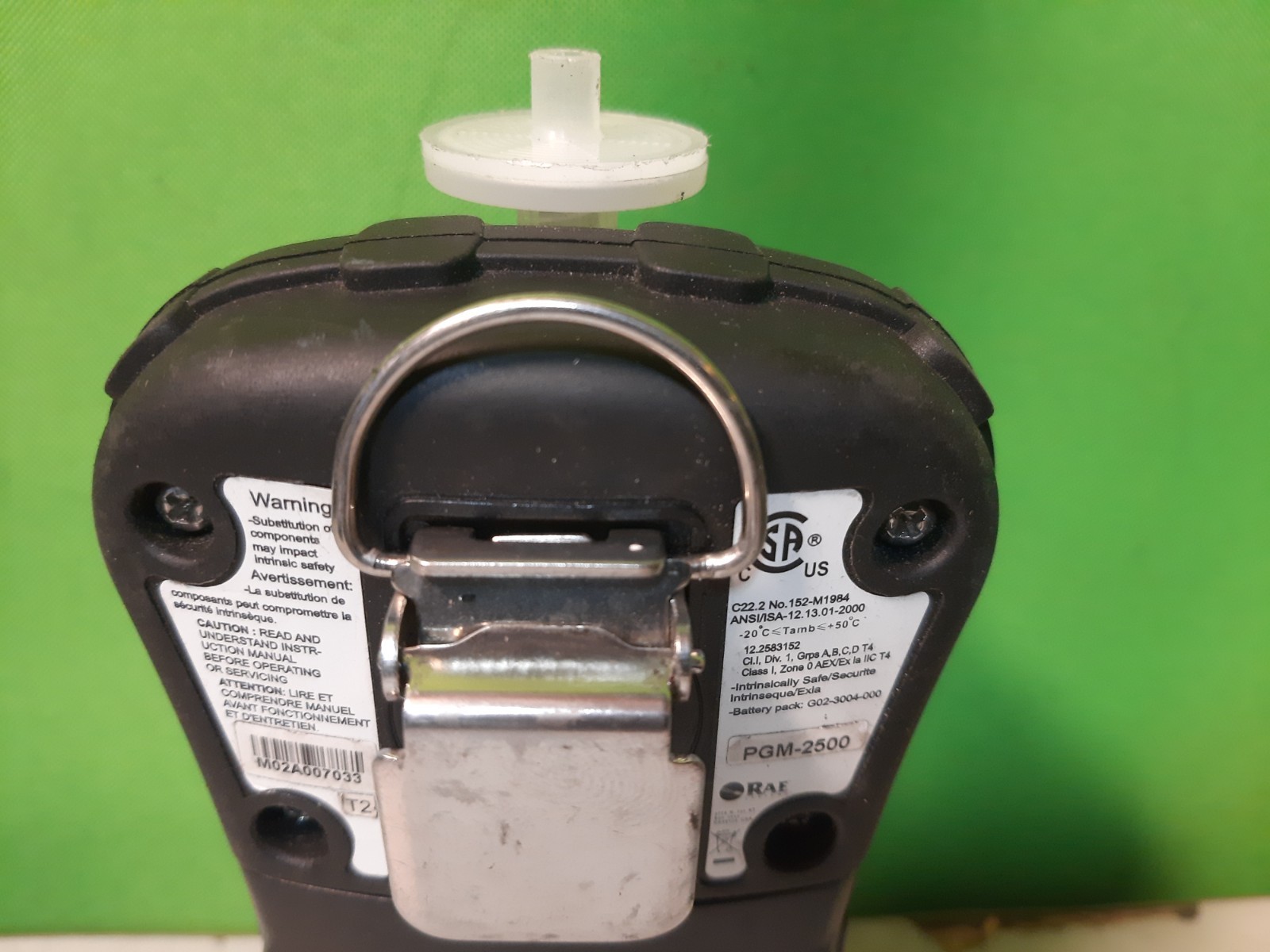 Honeywell RAE Systems QRAE 3 Multi-Gas Monitor PGM-2500