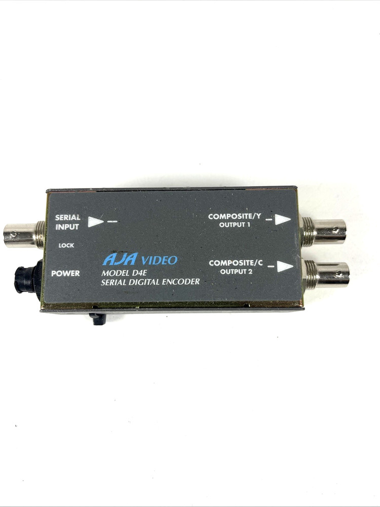 AJA Video Model D4E Serial Digital Encoder