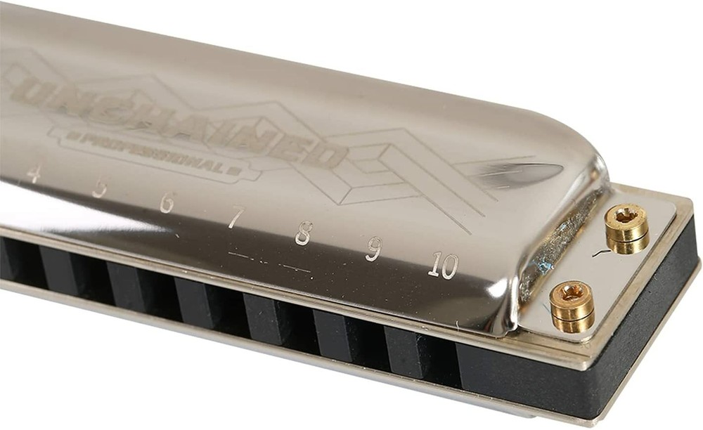 EASTTOP Diatonic Harmonica Blues Harmonic Unchained 10holes Harmonica Gift
