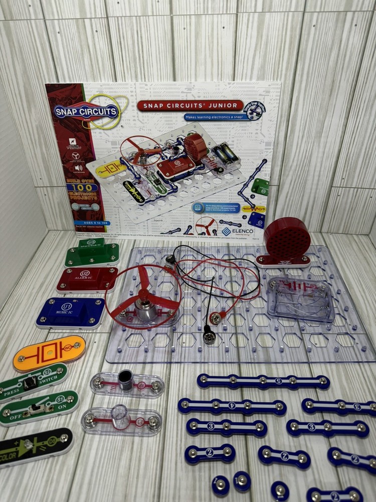 Snap Circuits Jr. Electronics Discovery Kit Elenco  2021 Learning Electronics